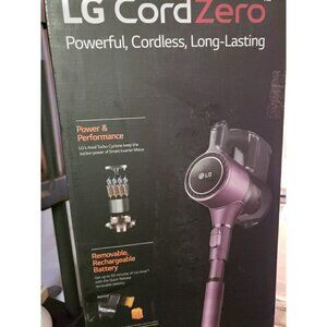 LG CordZero Cordless Stick Vacuum Cleaner Black- A916BM( Lgv2)